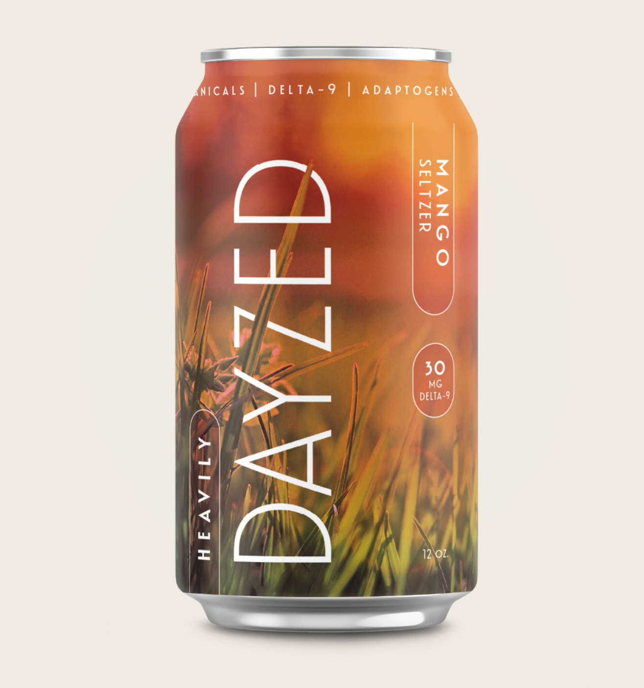 HEAVILY DAYZED Mango (30mg) 4pack -THC Seltzers | Dayzed Beverage